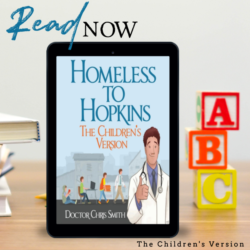 Book Blitz | Homeless to Hopkins by Dr Chris Smith