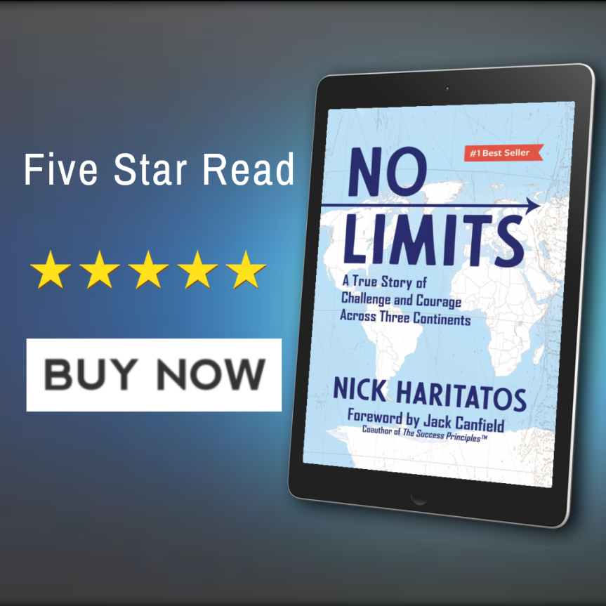 Book Blitz & Giveaway |  No limits by Nick Haritatos