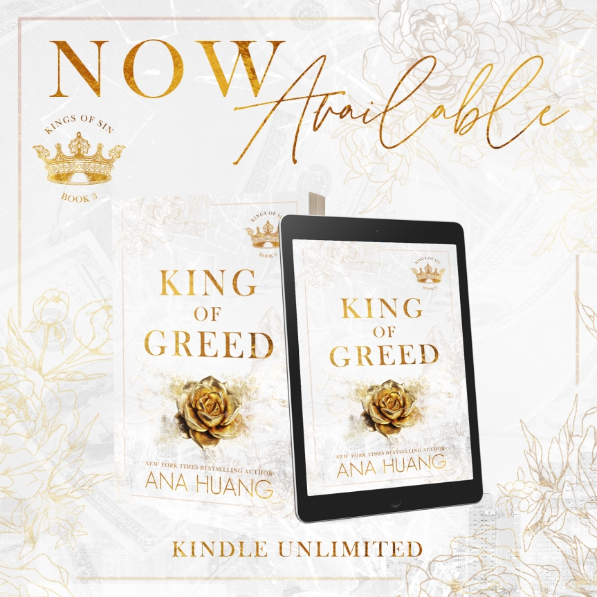 Release Blitz | King of greed ( Kings of sin #3) by Ana Huang